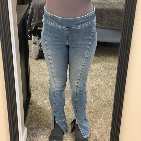 We The Free Denim Blue Jeggings - Picture 3 of 5